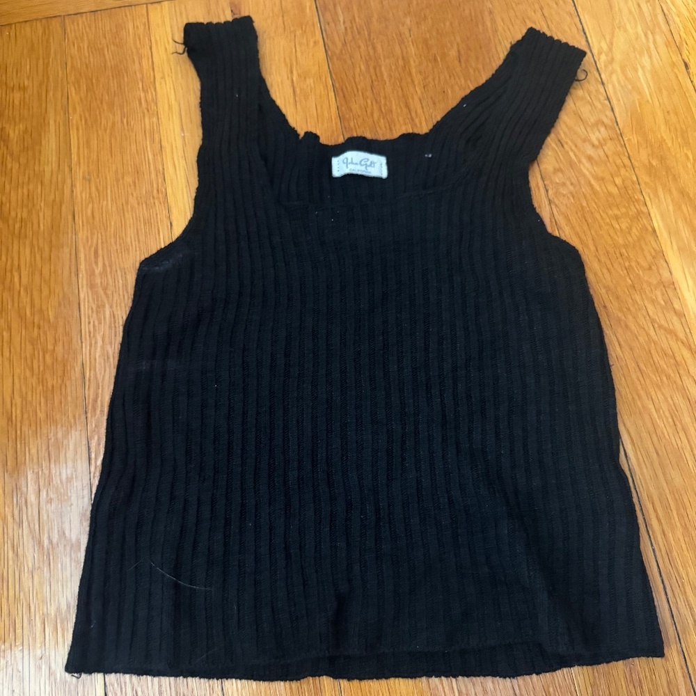brandy melville black Rina tank